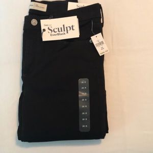 GAP Sculpt Everblack true skinny 28R